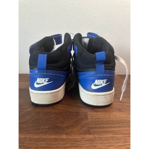 Nike Court Borough Mid 2 DM8872-001 Blue Casual Shoes Sneakers Size 6.5Y - Picture 5 of 12